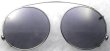 画像1: 丸メガネ用前掛サングラス「ジョン・レノン JL-902C」